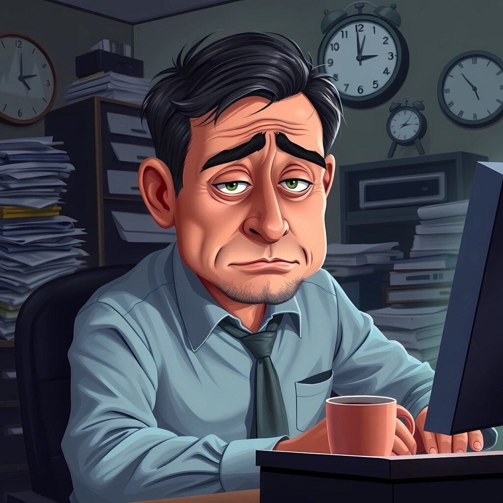 a person with insomina looks like this.